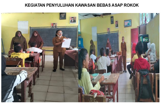 KEGIATAN PENYULUHAN /SOSIALISASI KAWASAN TANPA ASAP ROKOK